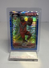 2024-25 Topps Chrome #174 Jamal Shead Rookie Blue Sonar Refractor /125 Raptors