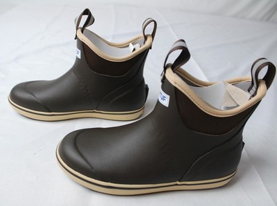 Xtratuf Women's Waterproof Pull On Ankle Deck Boot JL3 Brown Size US:6 UK:4