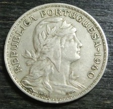 Portugal 50 Centavos 1940
