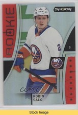 2021-22 Upper Deck Synergy Rookies Red Tier 1 Rookies Robin Salo #124 READ kr0