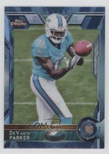 2015 Topps Chrome Rookies Hot Box Blue Diamond Refractor Devante Parker 15wb