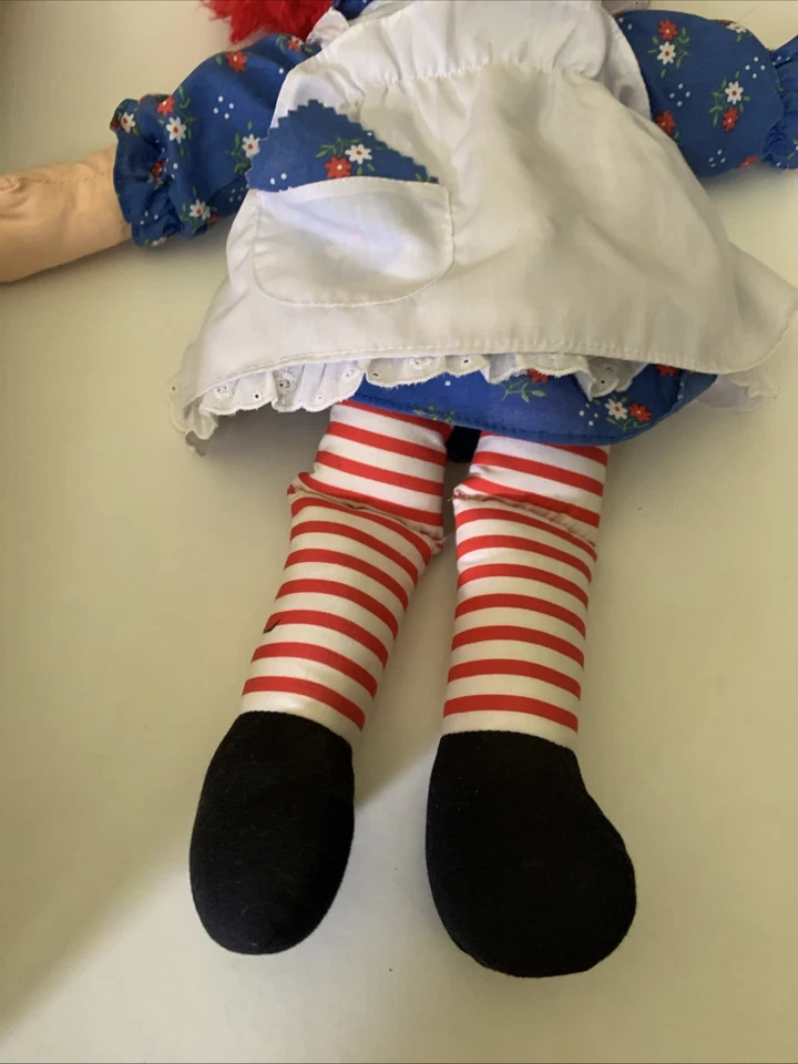 Muñecas Raggedy Ann de Colección Años 80 Original Peluche Ragedy Ann Muñeca Clásica Hasbro Softies Foto 4 de 4