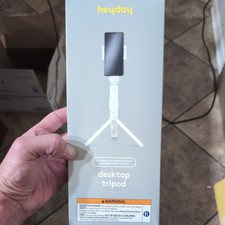 Desktop Tripod Phone Mount - heyday Stone White