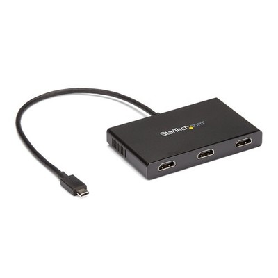 StarTech MST Hub - für USB C mit DisplayPort auf 3x HDMI, Modell MSTCDP123HD