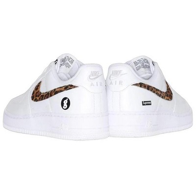 Size 13 - Supreme x GOODENOUGH x Nike Air Force 1 Low White