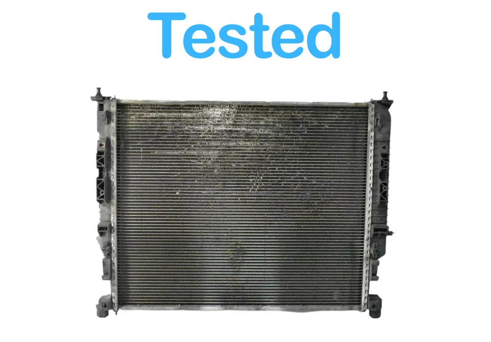 10-17 Mercedes E400 E350 Engine Cooling A/C Condenser Radiator 2045003603 Oem - Image 3 of 4