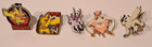 5 x Pokemon Enamel Metal Pin Lot - Pikachu, Mega Absol, Mega Diancie & OF Palkia — photo 2