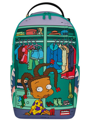Sprayground Susie DRESS TO IMPRESS Backpack New Black Bookbag Kids School Bag