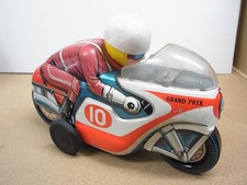 Masudaya Tin Toy GRAND PRIX RACER Modern Toys W/BOX F/S FEDEX