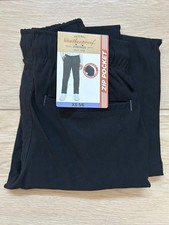 Weatherproof Vintage Youth Boys Tech Pants, black size XS 5/6 - NWT