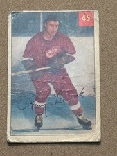 1954-55 Parkhurst Tony Leswick Detroit Red Wings #45