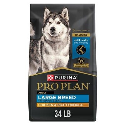 Purina Pro Plan Joint Health for Dogs, Large Breed Dog Food Dry, Shredded Blend