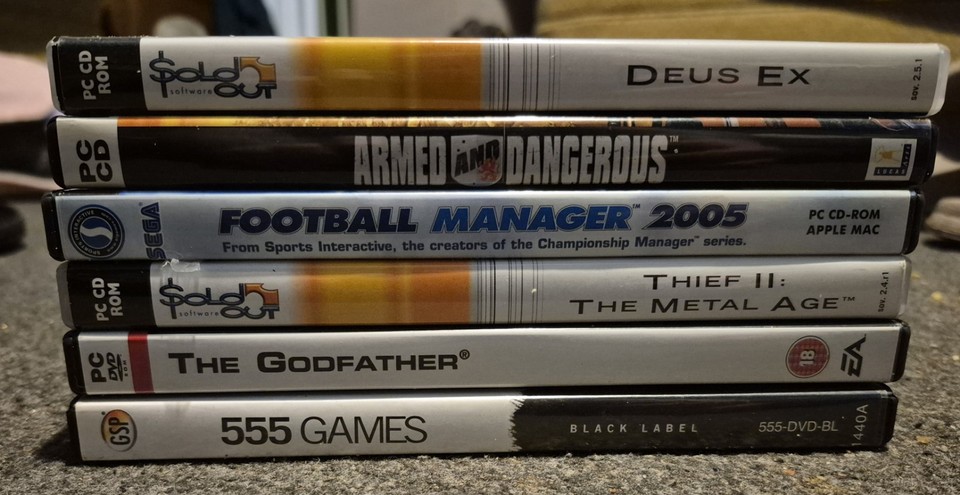 PC CD-ROM Game Bundle of 9 Used Various Titles See Photos untested ...