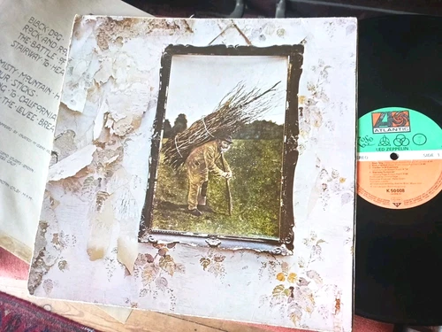 LED ZEPPELIN -    Led Zeppelin IV,       RARE 1975 LP / inner
