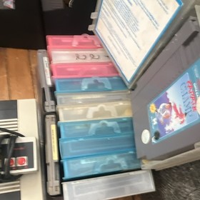 Nintendo NES Console Controller Game Lot Super Mario  Rambo Mario 3 