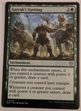 Garruk's Uprising Commander: Lorwyn Eclipsed Regular