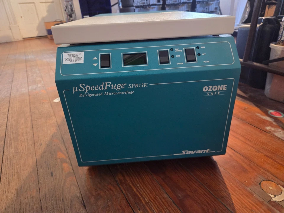SAVANT MICROCENTRIFUGE USPEEDFUGE SFR13K Refrigerated works great - Image 2 of 4