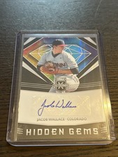Jacob Wallace 2020 Elite Extra Edition Hidden Gems Auto