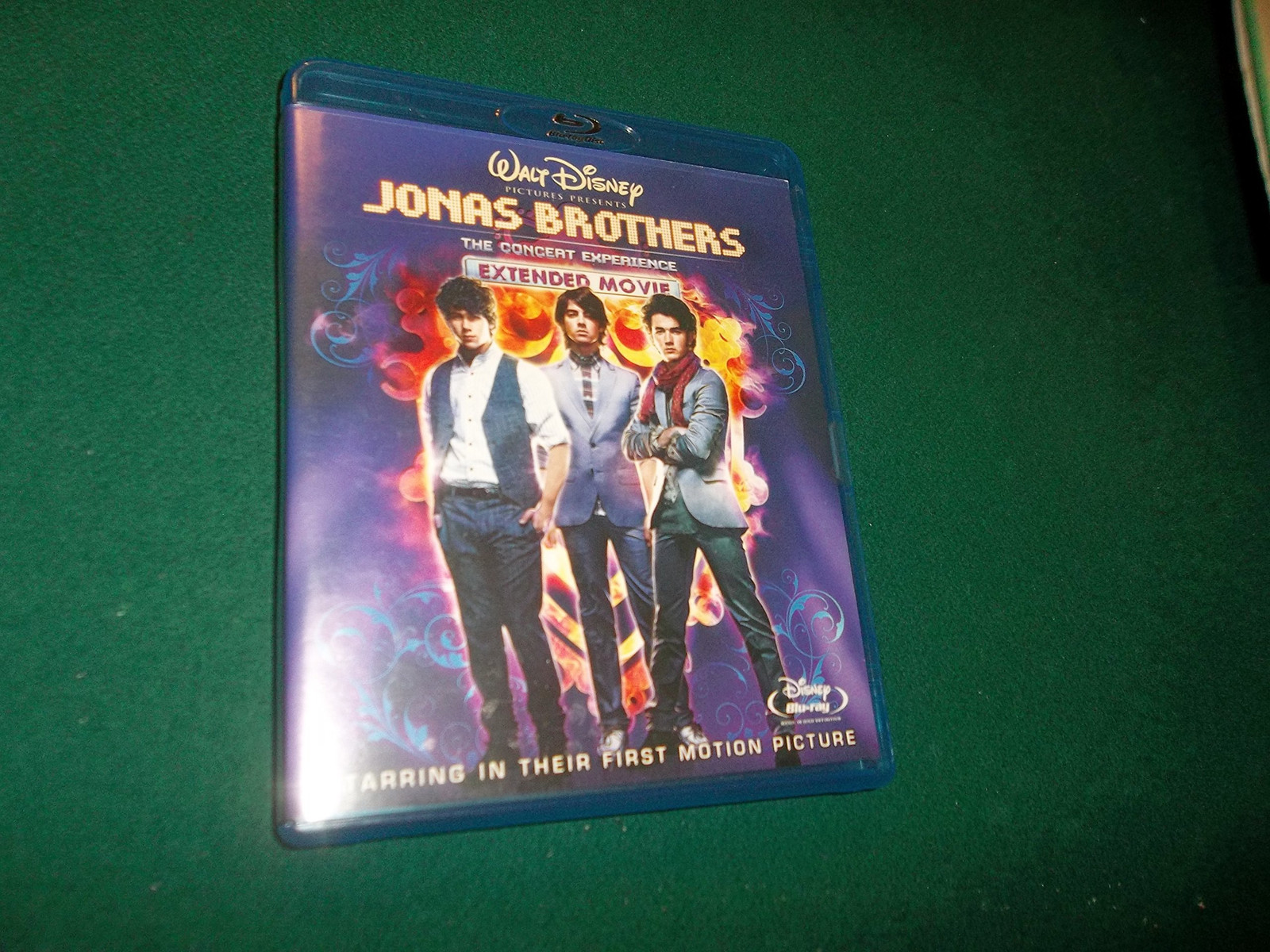 Walt Disney Jonas Brothers the Concert Experince Extended Movie ~ Bluray