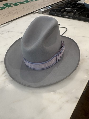 Rare 50's-60's Royal Stetson Open Road Blue/grey Cowboy Hat