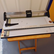 Rotatrim Heavy Duty Guillotine Paper Cutter Metal Base (A3-17'') New UK