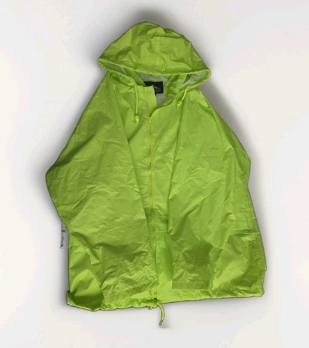 Mens PORTWEST Lime Green Windbreaker Size 2XL - product listing photo
