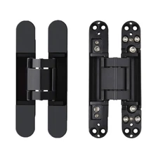 6inch Hidden Door Hinges Invisible Hinges Concealed Hinges Zinc Alloy 180 Deg...
