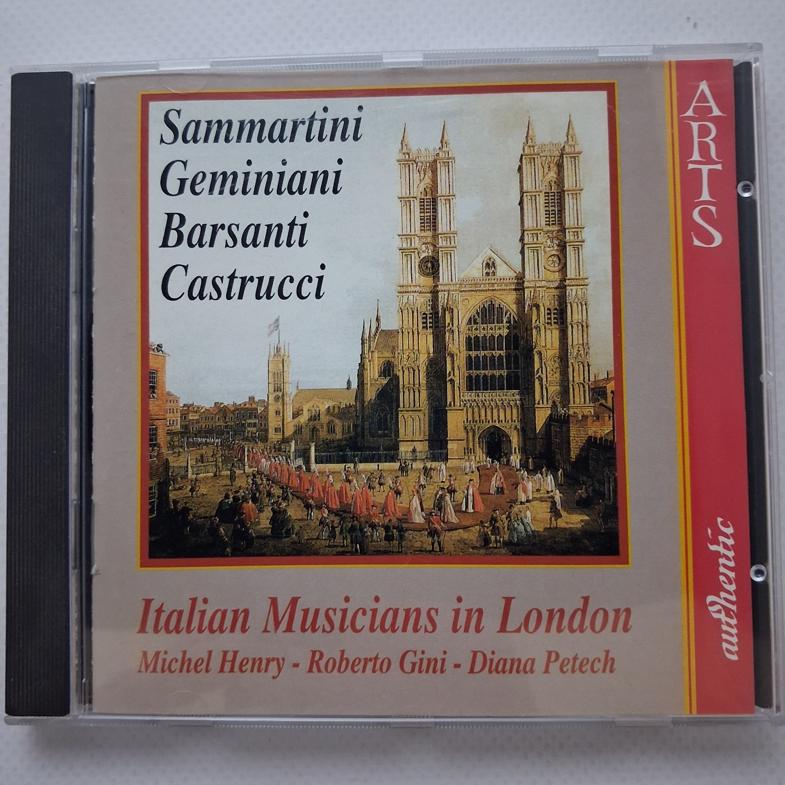 Italian Musicians in London / Henry / Gini / Petech / Arts Music CD 447 260-2