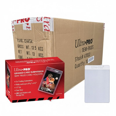 Sealed Case Ultra Pro Semi Rigid PSA Graded Card Saver Holder - 10x Boxes of 200