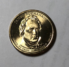 2010-D Presidential $1- James Buchanan- Position B