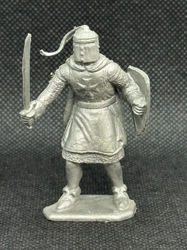 Marx 1950s Prince Valiant Playset 54MM Green Knight with Intact Tassle Figure