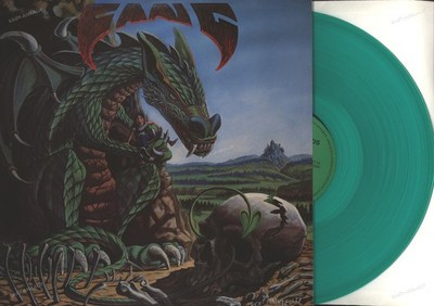 Fang - A Mi Ga Sfafas? GER LP Green translucent Vinyl (VG+) Punk '