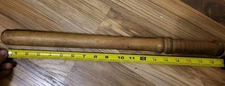 Vintage Ornate & Obsolete Baton Night Stick | Brown 18.5in
