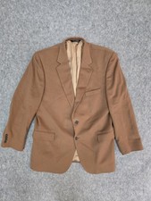 Jos A Bank Blazer Mens 46R Brown Gordon 100 Cashmere Sport Coat Jacket Classic