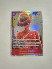 One Piece TCG ● OP12 015 ● SR ● Monkey. D. Luffy ● NM ● ENG