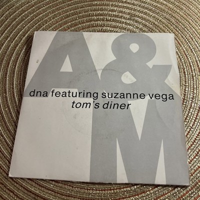 VINYL PLATTE 45 UMDREHUNGEN DNA FEATURING SUZANNE VEGA TOM'IS DINER ADDABBO E J. KAYE