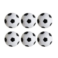 Foosball Table Replacement Foosballs, 36mm Game Table Size Black and White
