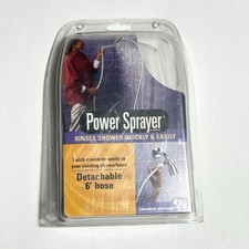 RINSE ACE Power Sprayer System Handheld Detachable 6ft Hose Quick Connect SEALED