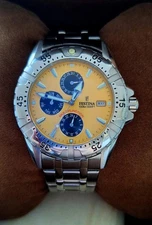 FESTINA CHRONOGRAPH MULTIFUNCTION 100M STEEL 