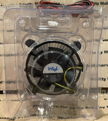 Intel D34223-002 LGA775 CPU Fan Heatsink 80mm 4-Pin 12V 2500RPM 22CFM