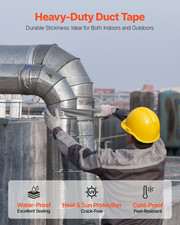 5-Pack Duct Tape, 2 in x 30 Yards, Sliver