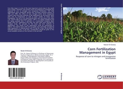 Corn Fertilization Management in Egypt Nasser El-Gizawy
