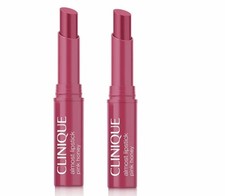 Lot of 2 Clinique Almost Lipstick Pink Honey Deluxe Travel Size 0.04Oz/1.2g NEW