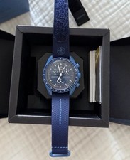 Swatch MoonSwatch  Mission To Neptune  | 2x O...