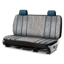 Saddleman 028348-03 Saddle Blanket 2nd Row Blue Custom Seat Covers