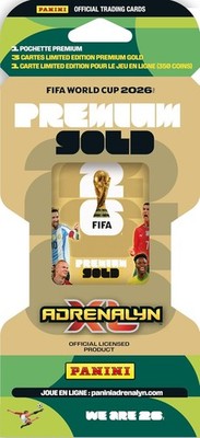 FIFA World Cup 2026 Trading Cards Game Blister Premium Gold 1