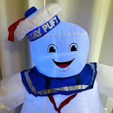 Gemmy Halloween Ghostbuster 5 ft Stay Puft Marshmallow Man Inflatable NIB