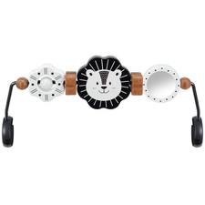 Baby Bjorn Bouncer Toy Bar, New Model Wooden Toy with Mirror for Baby Bouncer So