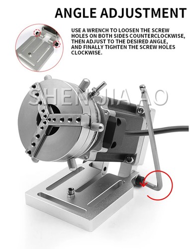 E69 Miniature Quick-Clamping Rotary Shaft Miniature Marking Machine - Afbeelding 11 van 30