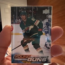 Upper Deck 2022-23 Series 2 Young Guns Rookie Mitchell Chaffee #462 Wild